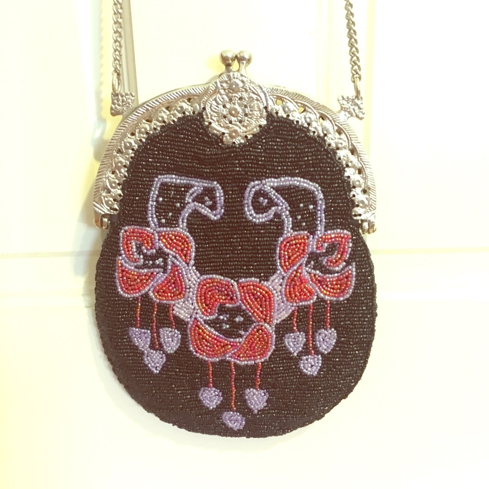 Beaded handbag